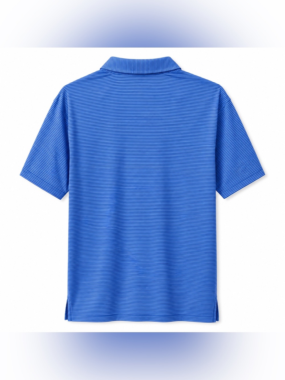 Holderness & Bourne Grandfather Golf Country Club Polo Mens M Blue Stripe Golf - Picture 2 of 4